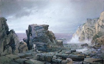  william - Une côte rocheuse William Trost Richards paysage Plage